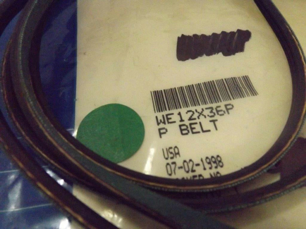 GENERAL ELECTRIC DRYER WE12X36P BELT NEW GENERAL ELECTRIC DRYER WE12X36P BELT NEW